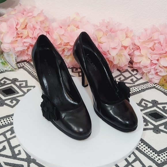 Bison bison Michele Bigot Low Heels Sz: 8.5 - Picture 8 of 12